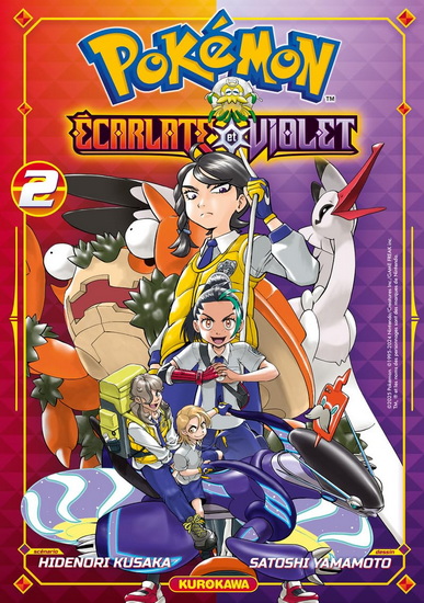 Pokémon : Écarlate et Violet #02 - HIDENORI KUSAKA - SATOSHI YAMAMOTO