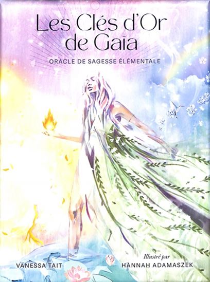 Les Clés d&#39;or de Gaïa : oracle de sagesse élémentale Cof. - VANESSA TAIT - HANNAH ADAMASZEK