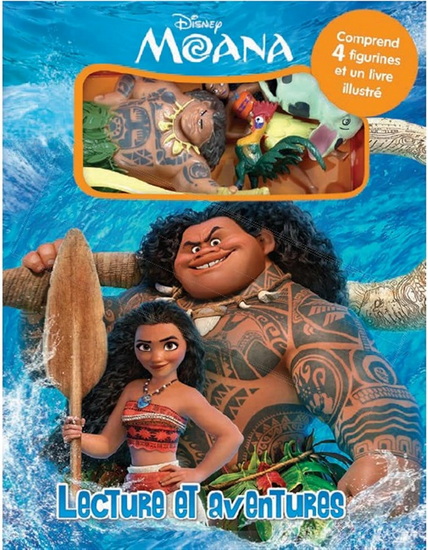 Disney Moana : lecture et aventures - COLLECTIF
