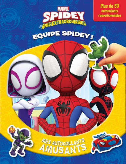 Marvel Spidey et ses amis extraordinaires : mes autocollants amusants - COLLECTIF