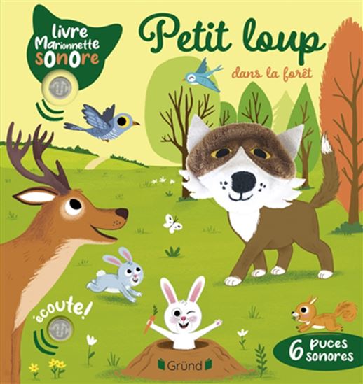 Petit loup dans la forêt - EMILIE COLLET - THIERRY MANES