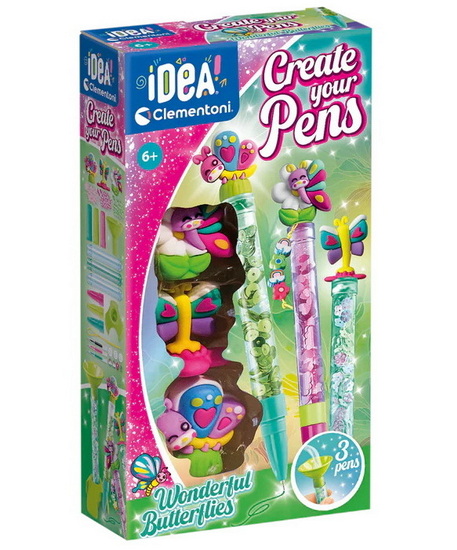 Idea: crée tes stylos papillon