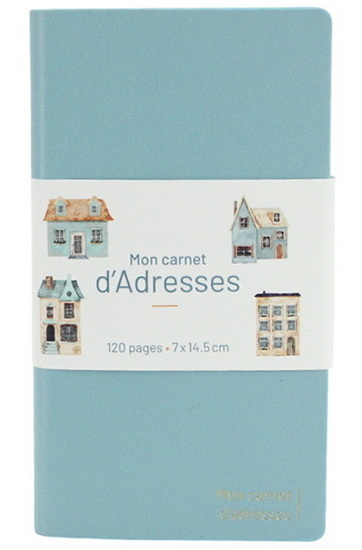 Mini carnet bleu 120p