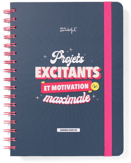 Agenda wonder 25/26 - Projets excitants 1s/2p