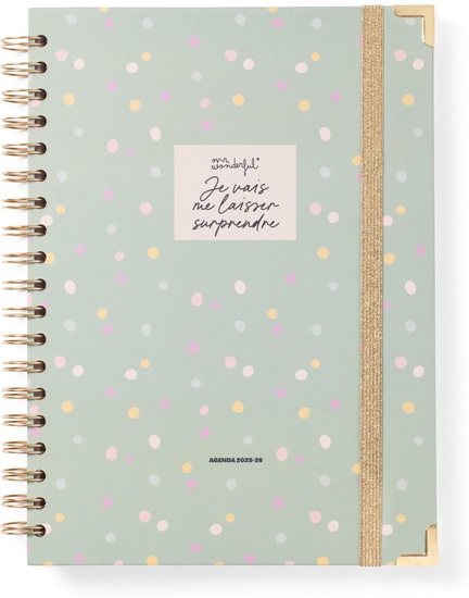 Agenda office XL 25/26 - Je vais me laisser surprendre 1s/2p