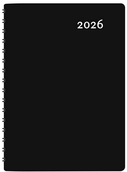 Agenda 2026 Buro noir 1s/2p