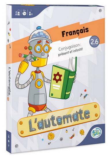 L&#39;Automate : Français 2.6 conjugaison : présent et infinitif - LUCIE BARRIAULT