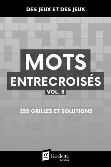 Mots entrecroisés #05 - COLLECTIF