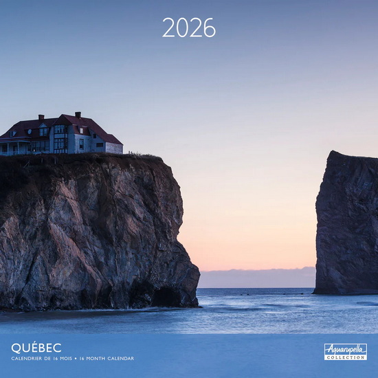 Calendrier 2026 Québec 30x30cm