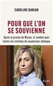 Pour que l'on se souvienne - CAROLINE DARIAN