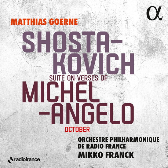 Suite on Verses of Michelangelo, October - DMITRI SHOSTAKOVICH