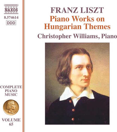 Complete Piano Music, Vol. 65 - Piano Works on Hungarian Themes - FRANZ LISZT