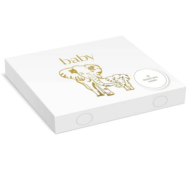 Baby: Thank You Notes: 12 Notecards and Envelopes - LOULOU BAKER