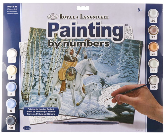 Peinture à numéros Vent du nord