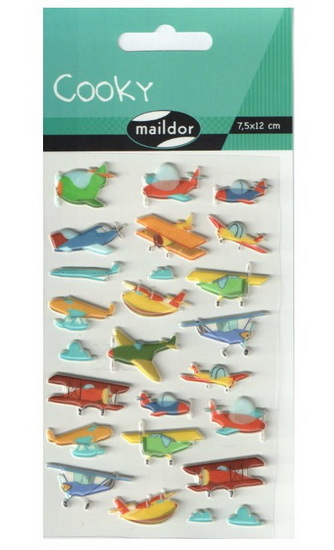 AUTOCOLLANTS *COOKY* AVION