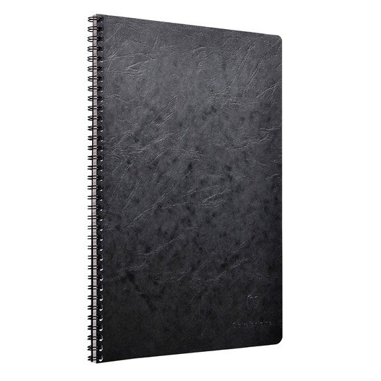 CAHIER AGE BAG - LIGNÉ, RELIURE À SPIRALE, A4 Rouge