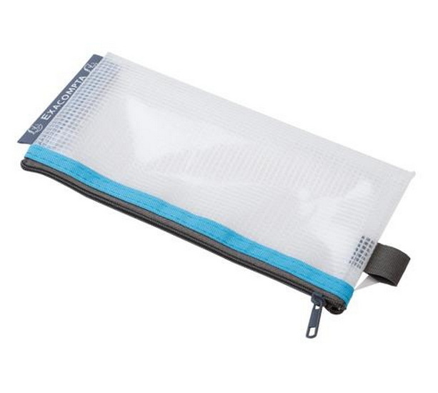 EXACOMPTA POCHETTE ZIP 8X18CM ASST.