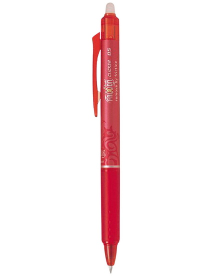 STYLO GEL FRIXION RÉTRACTABLE ROUGE 0.5MM