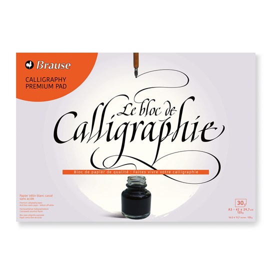 LE BLOC DE CALLIGRAPHIE