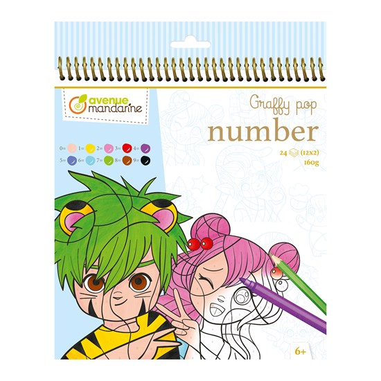 GRAFFY POP NUMBER : MANGA - BILINGUE