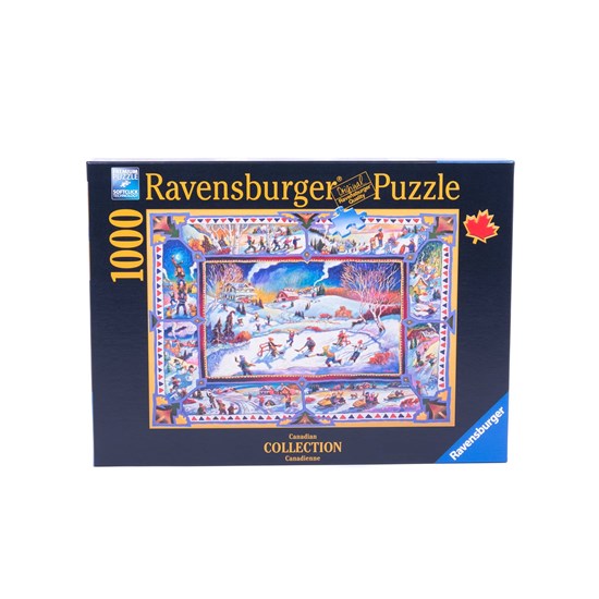 CASSE-TÊTE HIVER AU CANADA - 1000 MORCEAUX
