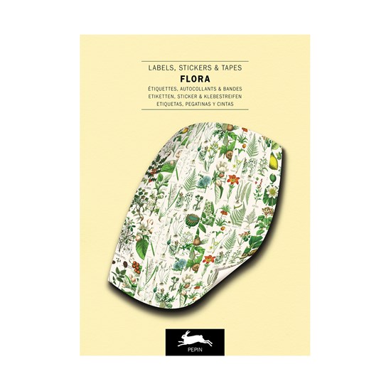 ÉTIQUETTES, AUTOCOLLANTS & BANDES : FLORA