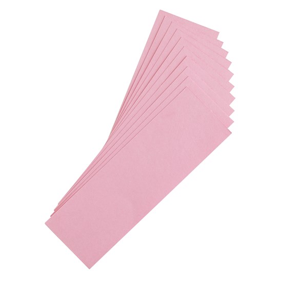 PQT. 10 FEUILLES DE PAPIER BUVARD - ROSE
