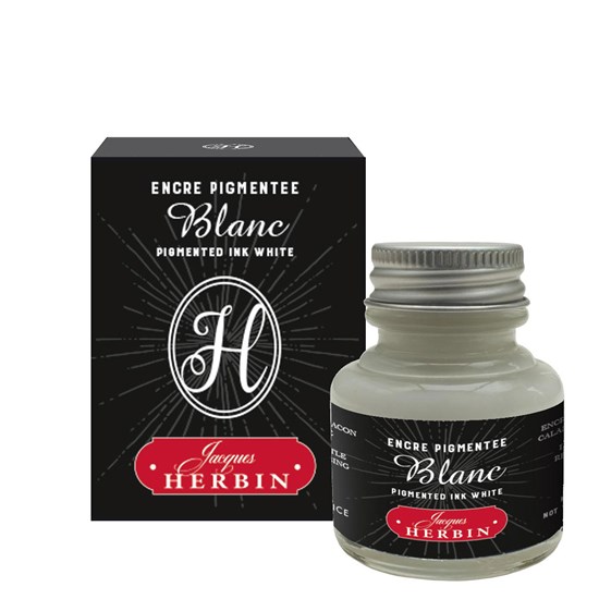 ENCRE PIGMENTÉE - BLANC