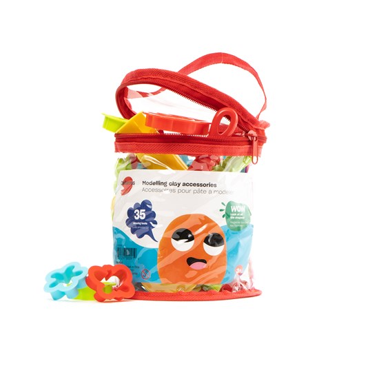 SEAU DE 35 OUTILS POUR PÂTE À MODELER