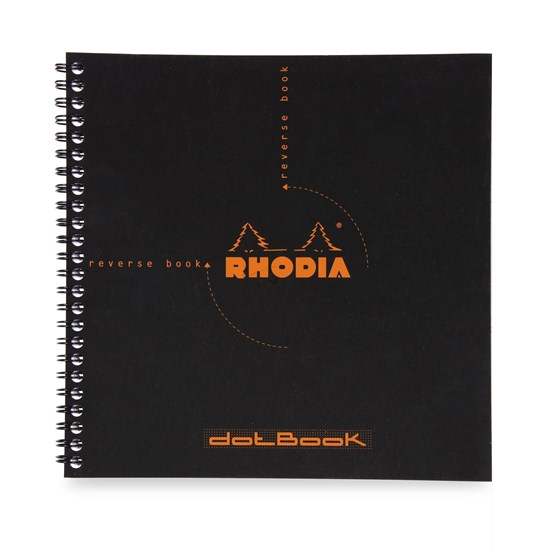 CAHIER DE NOTES REVERSE BOOK RHODIA POINTILLÉ