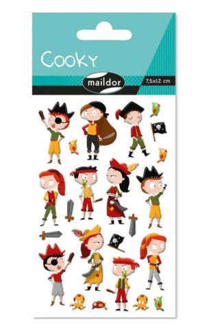 AUTOCOLLANTS COOKY - PIRATES