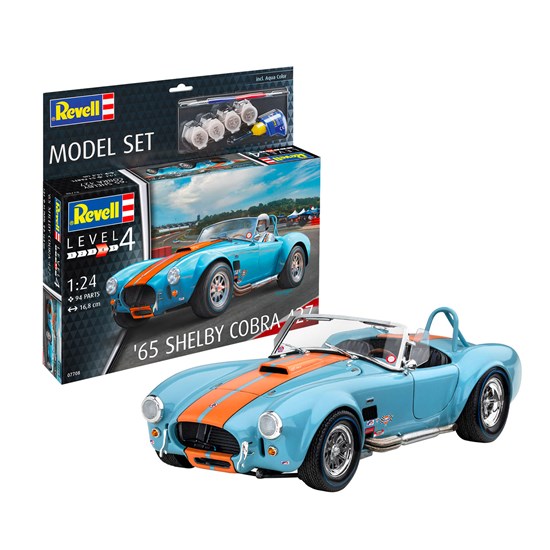 ENSEMBLE MODÈLE RÉDUIT - 1965 SHELBY COBRA 427