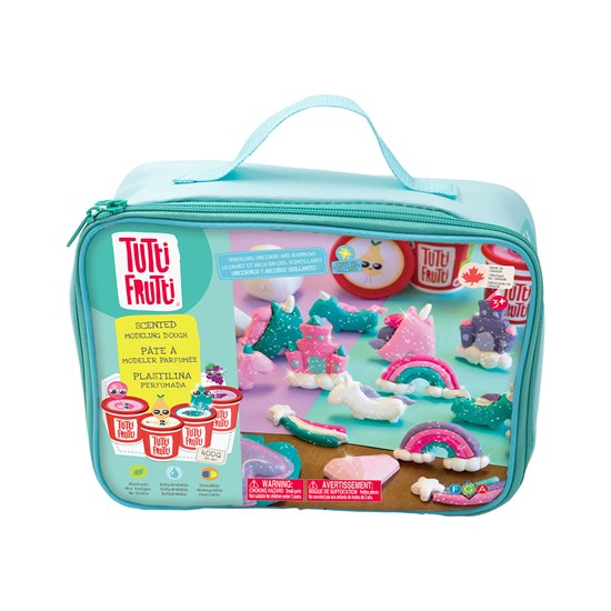 KIT PÂTE À MODELER - LICORNES ET ARCS-EN-CIEL