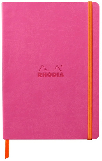 CARNET À COUVERTURE SOUPLE A5 Fuchsia ligne