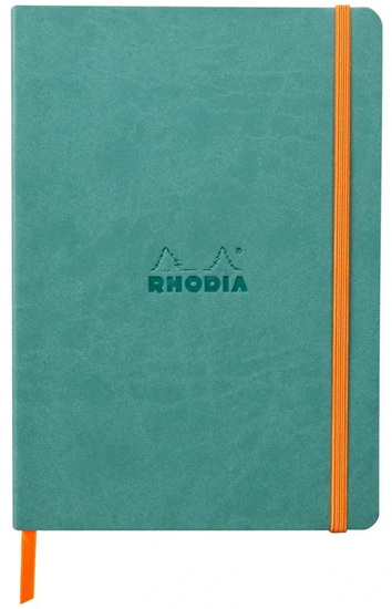 CARNET À COUVERTURE SOUPLE A5 Eau pointille