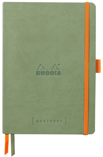 CARNET GOALBOOK A5 Céladon