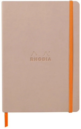 CARNET À COUVERTURE SOUPLE A5 Touche De Rose ligne
