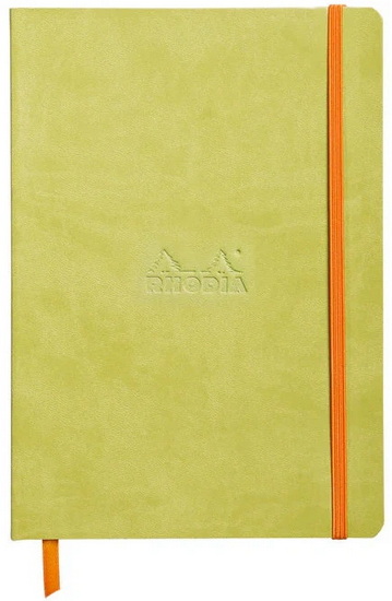 CARNET À COUVERTURE SOUPLE A5 Anis pointille