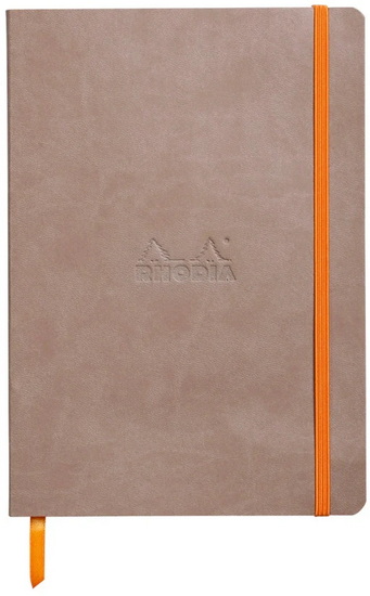 CARNET À COUVERTURE SOUPLE A5 Taupe ligne