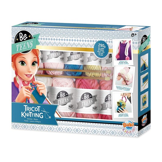 KIT POUR APPRENDRE À TRICOTER EN 3 ÉTAPES