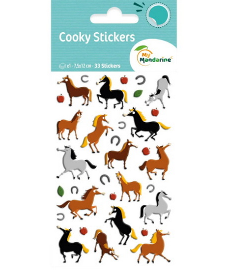 Autocollants Cooky : Chevaux