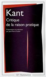 Critique de la raison pratique - EMMANUEL KANT
