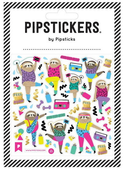 Autocollants Paresseux sportifs