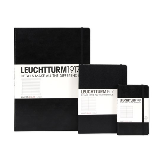 CAHIER DE NOTES LEUCHTTURM1917 &MDASH LIGNÉ - VERT PACIFIQUE - 145 X 210 MILLIMÈTRES