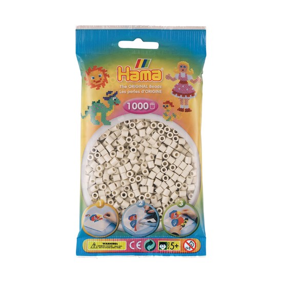 PQT. 1000 PERLES HAMA MIDI - BLANC CALCAIRE