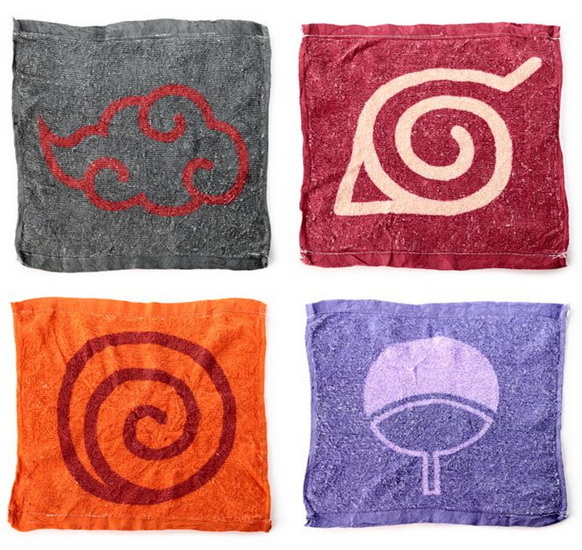 Serviette magique Naruto 4AS