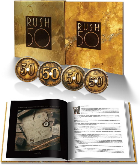 Rush 50 (Deluxe)(4CD) - RUSH
