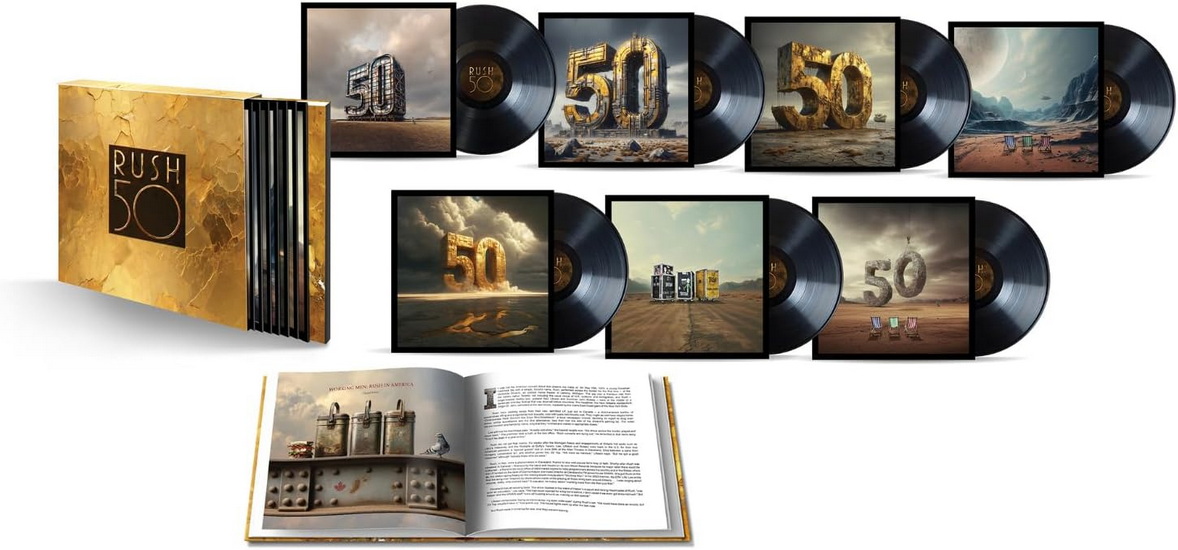 Rush 50 (7 Vinyles - Deluxe) - RUSH