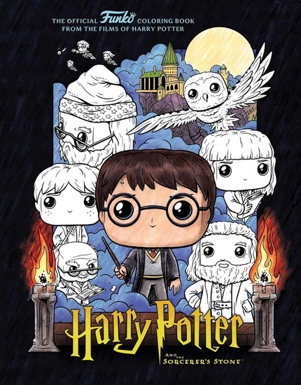 Funko Pop! Harry Potter and the Sorcerer&#39;s Stone: The Official Coloring Book - COLLECTIF