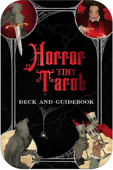 Horror Tiny Tarot Deck and Guidebook - MINERVA SIEGEL